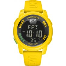 E07503G7 UNLTD by Marc Ecko The 20-20 Yellow Digital Watch