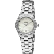 Ebel Classic Sport Stainless Steel & Diamond Womens Watch Date 99 ...