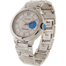 Ecclissi Sterling Gemstone Crown Round Dial Bracelet Watch - Blue - One Size