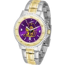 ECU East Carolina University Men's Stainless Steel and Gold Tone Watch