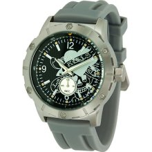 Ed Hardy Grey Mx-bk Matrix Dragon Watch