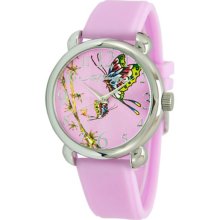 Ed Hardy Womens Fountain Pink Watch