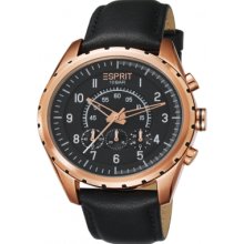 ES105351004 Esprit Mens Colossal Chronograph Black Watch