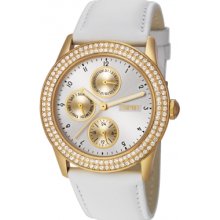 ES105912003 Esprit Ladies Peona Gold White Watch
