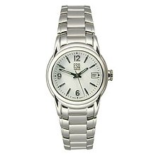 ESQ Swiss Movement Dress Silver-tone Dial Women's Watch #07101326