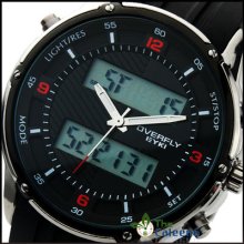 Eyki Sport 2 Display Digital & Pointer Fashion Rubber Men Wrist Watch Date