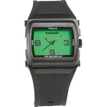 Factory Kawasaki '13 Kordova Watch By Freestyle Black Strap Green Face