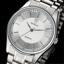 Fashion quartz waterproof business wrist watch Men - Metal