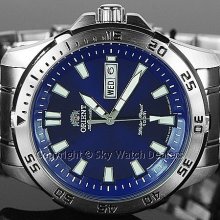 FEM7C004D Orient Automatic Mens Blue Dial Diver's Watch