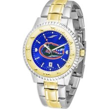 Florida Gators Competitor Anochrome Dial Two Tone Band Watch - COMPMG-A-FLG
