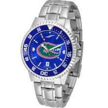Florida Gators Competitor AnoChrome Steel Band Watch