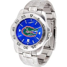 Florida Gators Mens Blue AnoChrome Steel Sport Watch