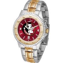 Florida State Seminoles Two-tone Competitor Watch Ladies Or Mens Anochrome