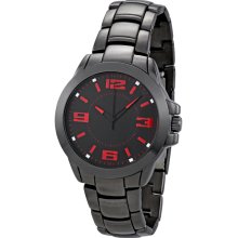 FMD Black Dial Nickel-Plated Brass Mens Watch ZRT15558F11