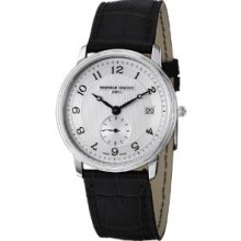Frederique Constant Slim Line Men's Stainless Steel Case Date Watch Fc-245as4s6