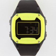 Freestyle Killer Shark Silicone Watch Black/Yellow One Size For Men 22170592801