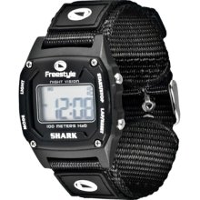 Freestyle Men's Shark 779011 Black Nylon Quartz Watch with Digital Dial