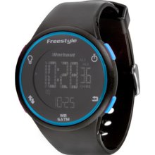 Freestyle 'Sprint' Digital Fitness Watch, 45mm Black/ Blue