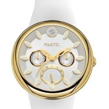 Fruitz Happy Hour White Gold Natural Frequency Ladies Watch F43G-WW-W