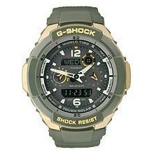 G-shock Tough Solar Gravity Defier Grey Dial Men's Watch G-1250g-1a [watch]