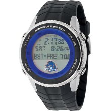 Game Time Boise State Broncos Stainless Steel Digital Schedule Watch -