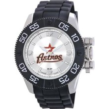 Game Time Mlb-Bea-Hou Men'S Mlb-Bea-Hou Beast Houston Astros Round Analog Watch