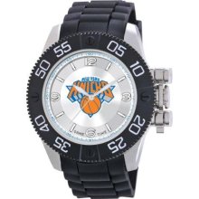 Game Time Nba-Bea-Ny Men'S Nba-Bea-Ny Beast New York Knicks Round Analog Watch