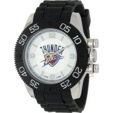 Game Time Nba-Bea-Okc Men'S Nba-Bea-Okc Beast Oklahoma City Thunder Round Analog Watch