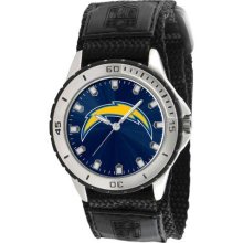 Game Time Official Team Colors. Nfl-Vet-Sd Men'S Nfl-Vet-Sd Veteran Custom San Diego Chargers Veteran Series Watch