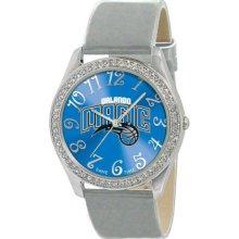 Game Time Official Team Colors. Nba-Gli-Orl Women'S Nba-Gli-Orl Glitz Classic Analog Orlando Magic Watch