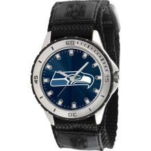 Game Time Official Team Colors. Nfl-Vet-Sea Men'S Nfl-Vet-Sea Veteran Custom Seattle Seahawks Veteran Series Watch