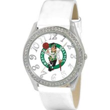 Game Time Official Team Colors. Nba-Gli-Bos Women'S Nba-Gli-Bos Glitz Classic Analog Boston Celtics Watch