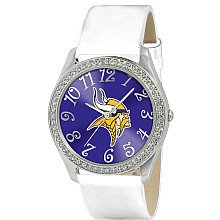 Gametime Minnesota Vikings Women's Glitz Watch