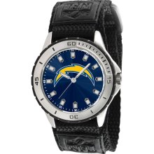 Gametime NFL San Diego Chargers Veteran Series Velcro Watch