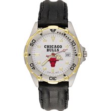 Gents Chicago Bulls All Star Watch With Leather Strap