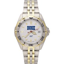 Gents NCAA Duke University Blue Devils Watch In Stainless Steel