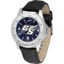 Georgia Southern Eagles GSU Mens Leather Anochrome Watch