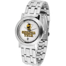 Georgia Tech Yellow Jackets NCAA Mens Stainless Dynasty Watch ...