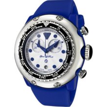 Glam Rock Watches Miami Beach Chronograph Light Silver Guilloche Dial