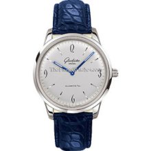 Glashutte Senator Sixties Manual-Winding White Gold Watch 49-12-01-04-04