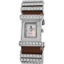 Golden Classic Women's Posh Palette Watch in Brown