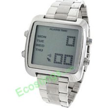 Good Stainless Steel Multi-function Wrist Watch