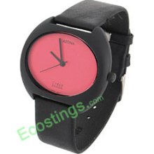 Good Stylish Lovely Quartz Wrist Watches Strap Dark Elliptic Dial