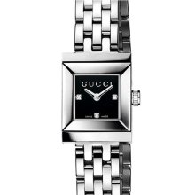 Gucci G-Frame Diamond Dial Ladies Watch YA128507