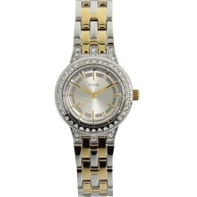 Guess Ladies Classic Watch White Leather Bracellet U10045l1 Usa