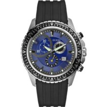 Guess Resin Band Chronograph Mens Watch W16545g3
