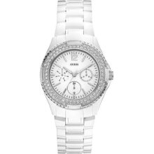 Guess Silver-tone Feminine Classic Ladies Watch U0062l7