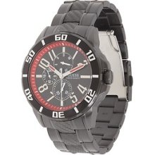 Guess U15079g1 Mens Stainless Steel Ion Plated Black Chronograph Watch
