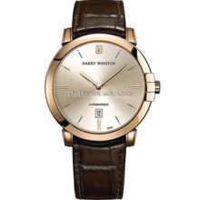 Harry Winston Midnight 39mm Automatic Rose Gold Watch 450/UA39RL.W1