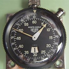 Heuer Monte Carlo Dashboard Rally Timer Serviced